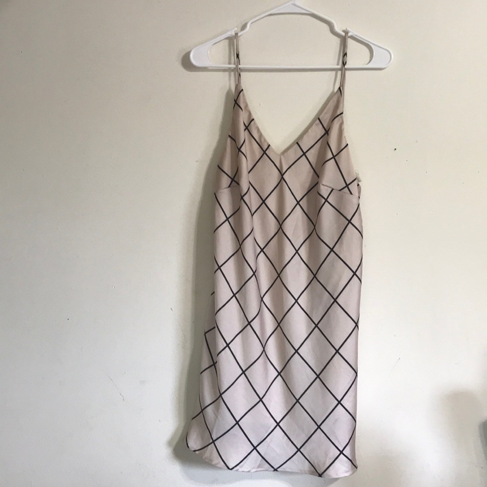 Blush silly slip dress
